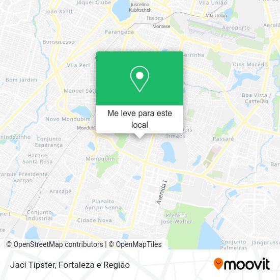 Jaci Tipster mapa