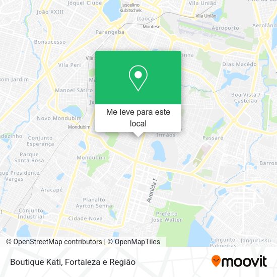 Boutique Kati mapa