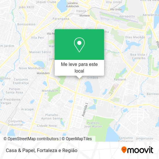 Casa & Papel mapa