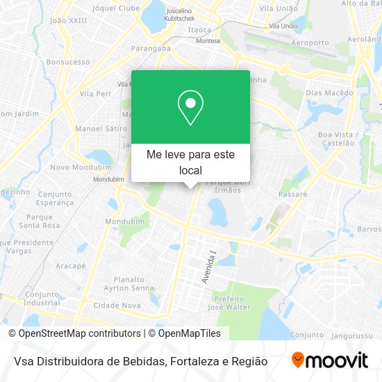Vsa Distribuidora de Bebidas mapa