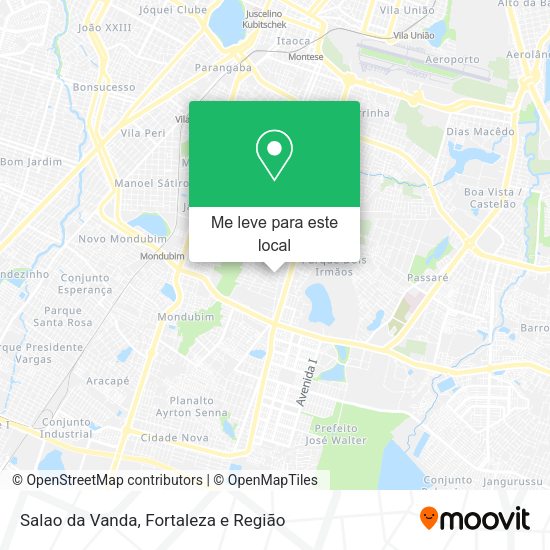 Salao da Vanda mapa