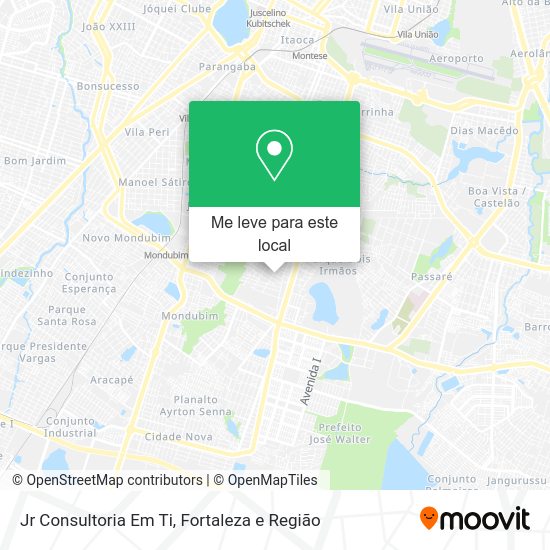 Jr Consultoria Em Ti mapa