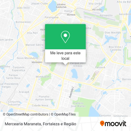 Mercearia Maranata mapa