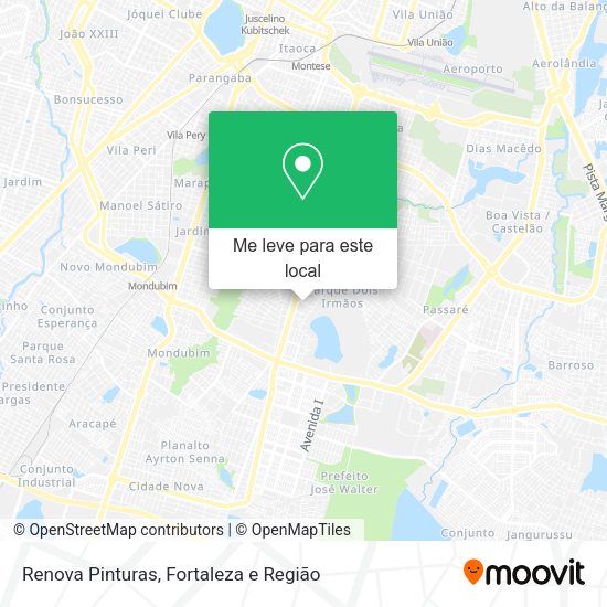 Renova Pinturas mapa