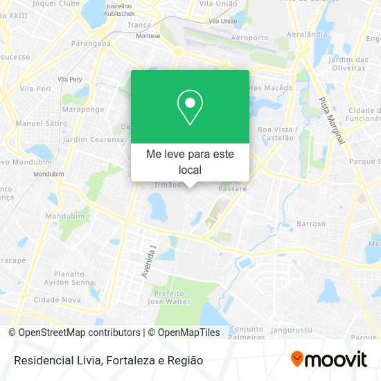 Residencial Livia mapa