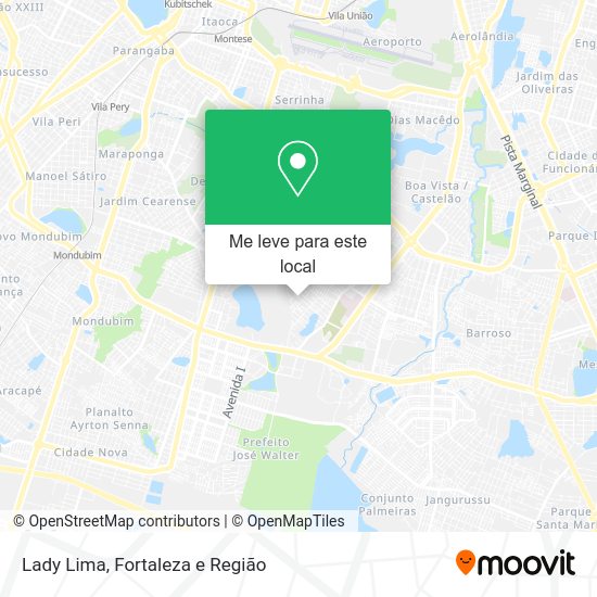Lady Lima mapa