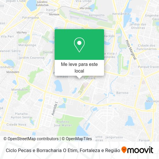 Ciclo Pecas e Borracharia O Etim mapa