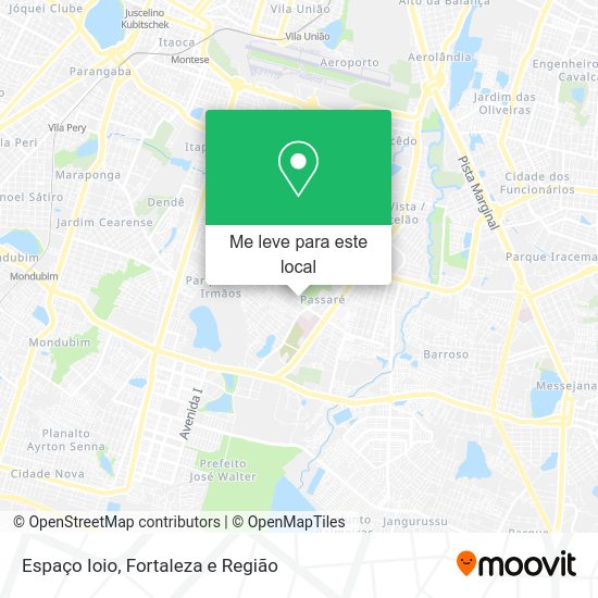Espaço Ioio mapa