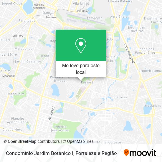 Condomínio Jardim Botânico I mapa