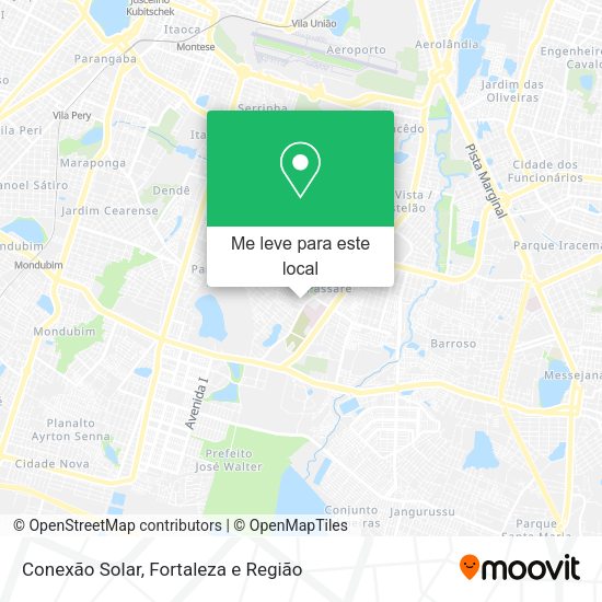 Conexão Solar mapa