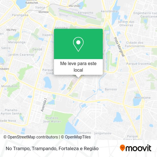 No Trampo, Trampando mapa