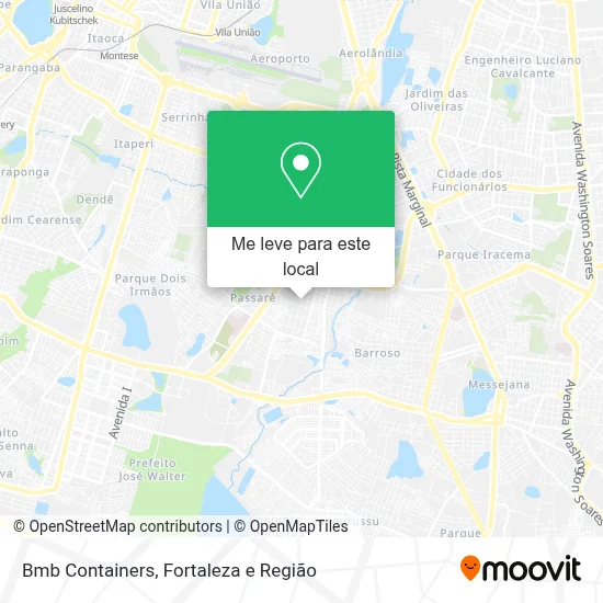 Bmb Containers mapa