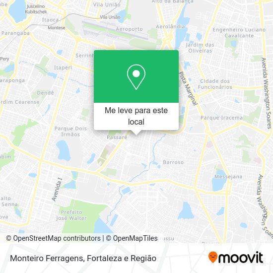 Monteiro Ferragens mapa