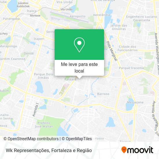 Wk Representações mapa