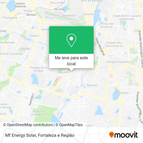Mf Energy Solar mapa