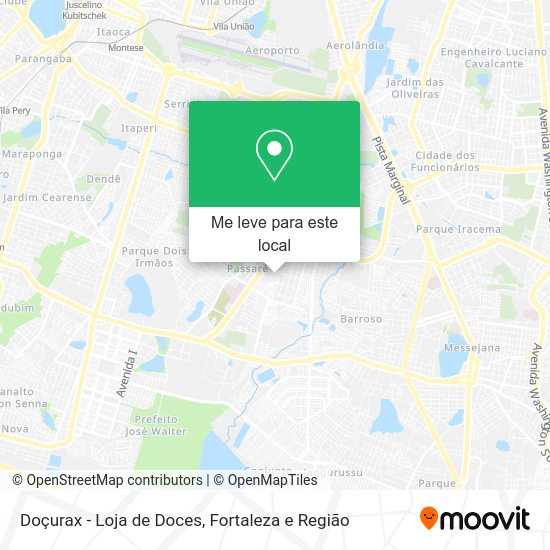 Doçurax - Loja de Doces mapa