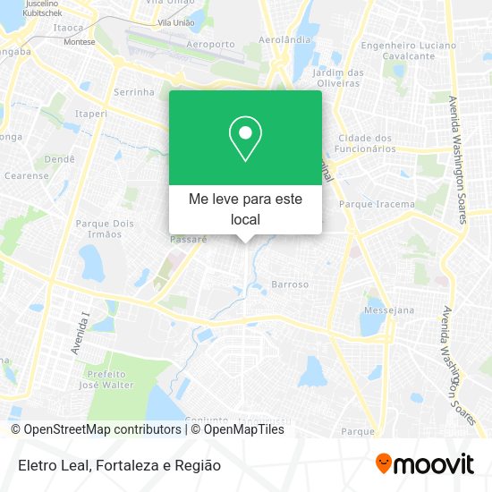 Eletro Leal mapa