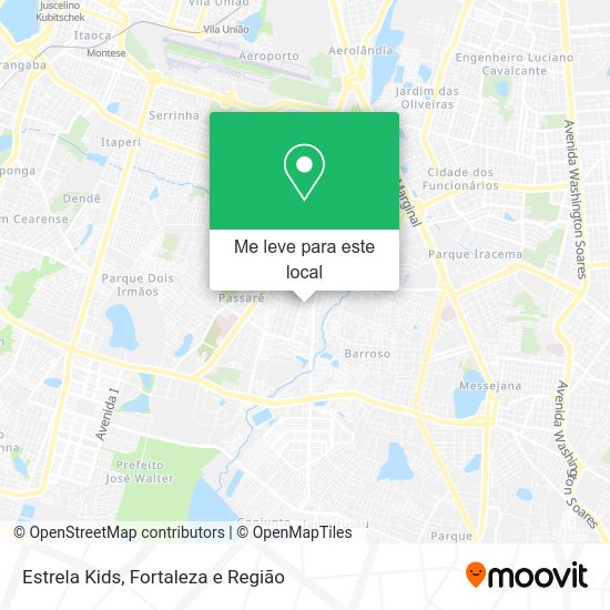 Estrela Kids mapa