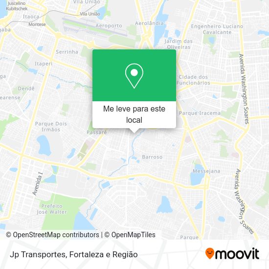 Jp Transportes mapa