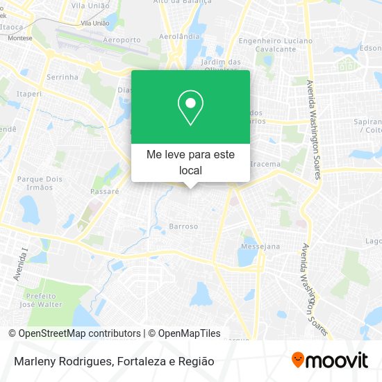 Marleny Rodrigues mapa