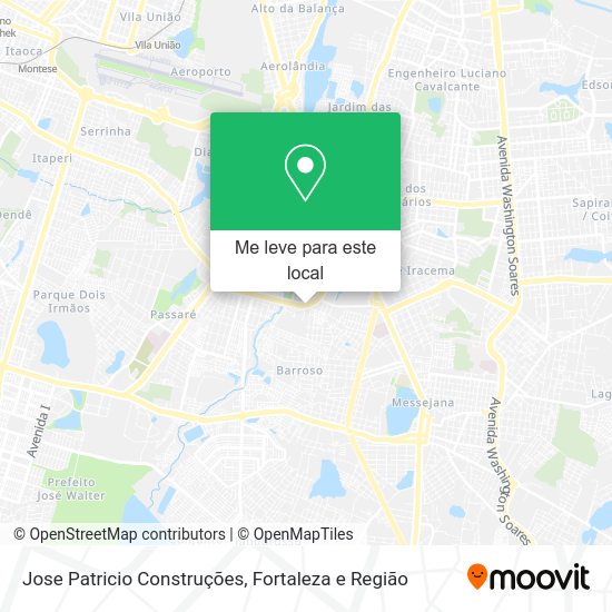 Jose Patricio Construções mapa