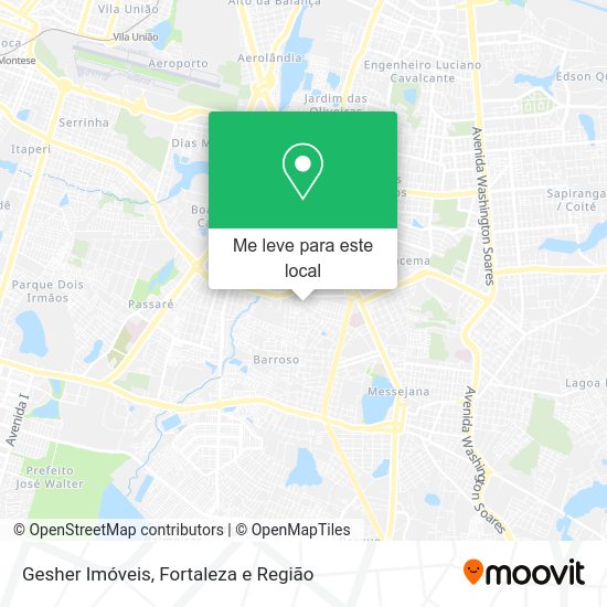 Gesher Imóveis mapa