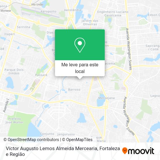 Víctor Augusto Lemos Almeida Mercearia mapa