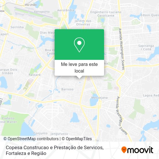 Copesa Construcao e Prestação de Servicos mapa
