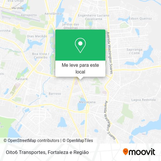 Oito6 Transportes mapa
