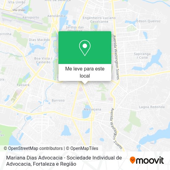 Mariana Dias Advocacia - Sociedade Individual de Advocacia mapa