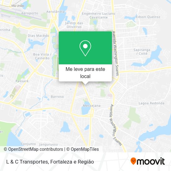 L & C Transportes mapa