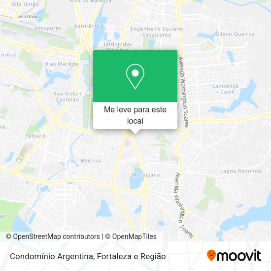 Condomínio Argentina mapa