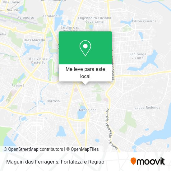 Maguin das Ferragens mapa