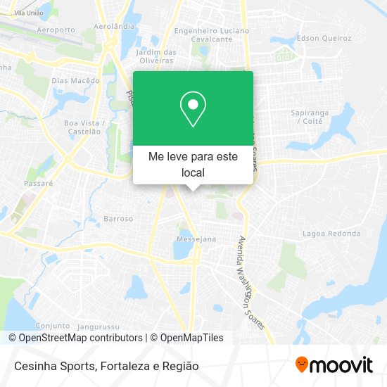 Cesinha Sports mapa