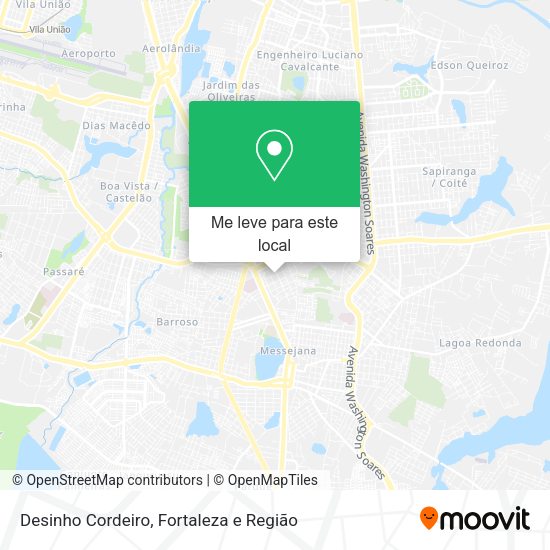Desinho Cordeiro mapa