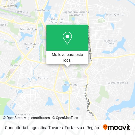 Consultoria Linguistica Tavares mapa