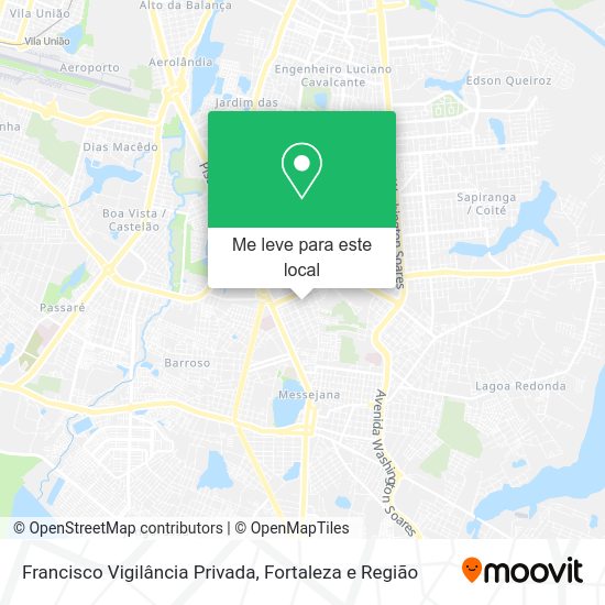 Francisco Vigilância Privada mapa