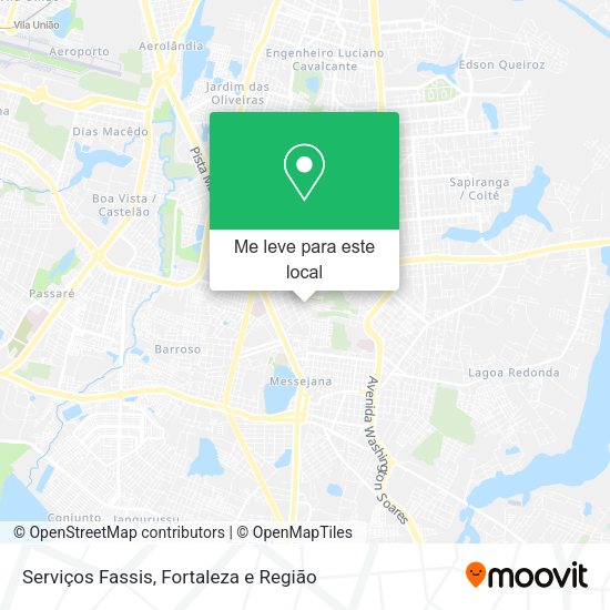 Serviços Fassis mapa