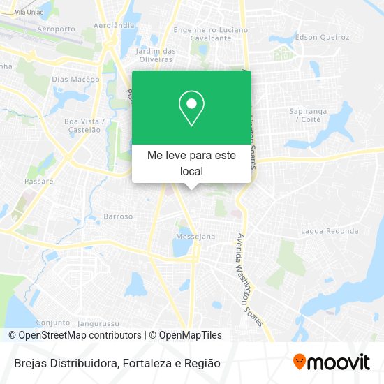 Brejas Distribuidora mapa