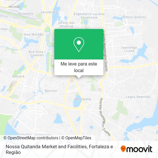 Nossa Quitanda Market and Facilities mapa