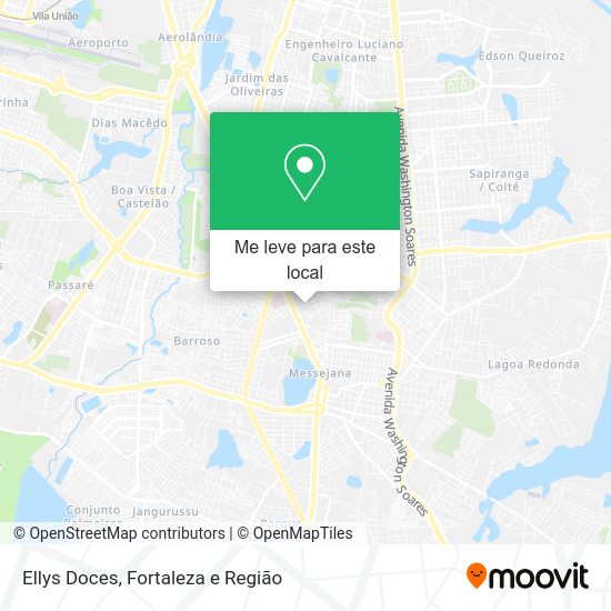 Ellys Doces mapa