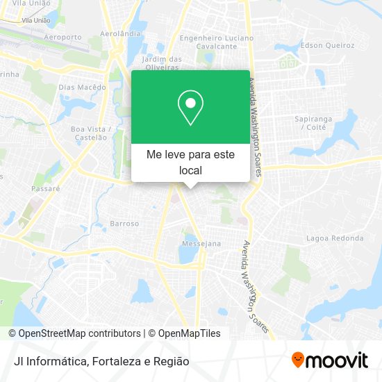 Jl Informática mapa