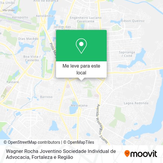 Wagner Rocha Joventino Sociedade Individual de Advocacia mapa