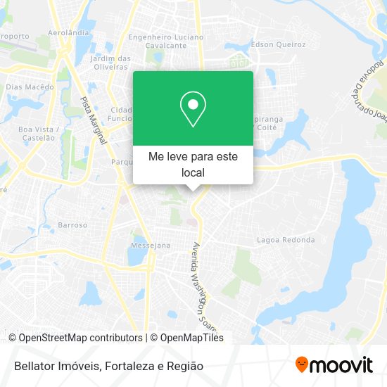 Bellator Imóveis mapa