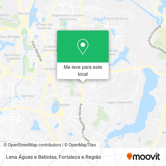 Lena Águas e Bebidas mapa