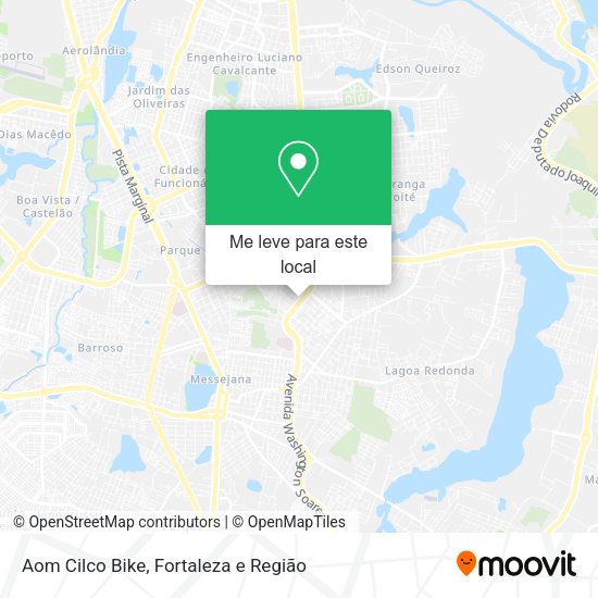 Aom Cilco Bike mapa