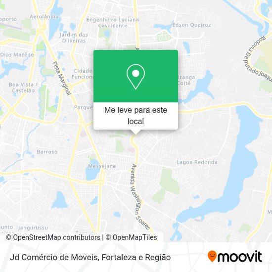 Jd Comércio de Moveis mapa