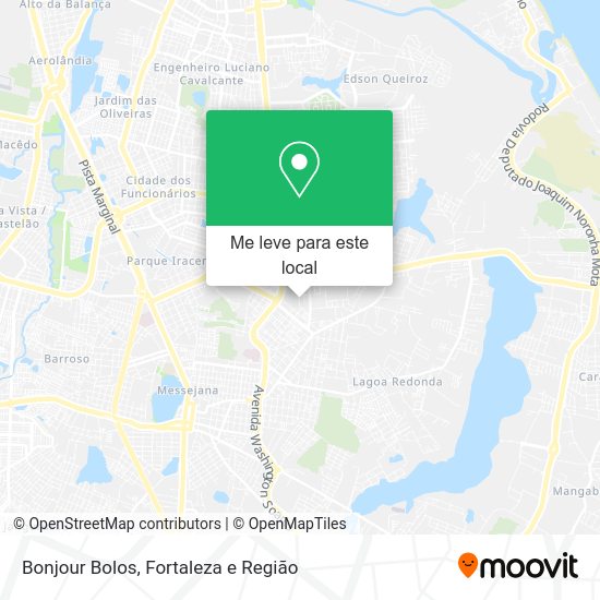 Bonjour Bolos mapa
