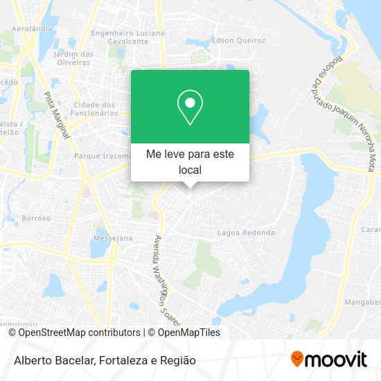 Alberto Bacelar mapa