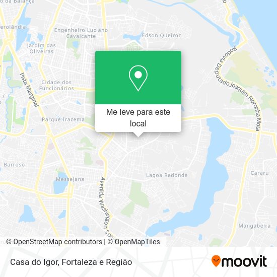 Casa do Igor mapa